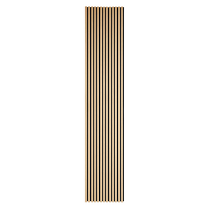 Eiken fineer akoestisch paneel 2600x520x18 mm