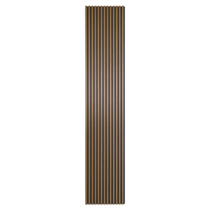 Akoestisch paneel in gerookt eikenfineer 2600x520x18 mm