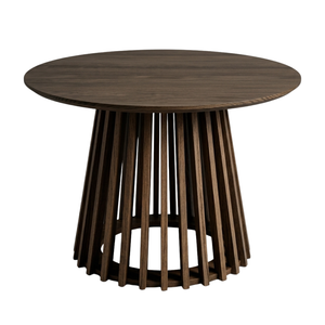 Harris ronde salontafel in gerookt eiken - Ø70 cm