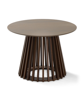 Harris ronde salontafel in gerookt eikenlook - Ø70 cm