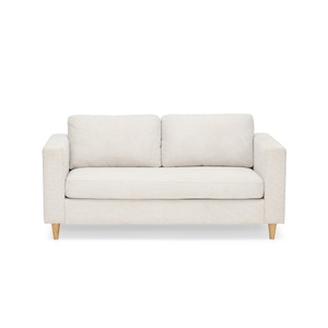 Hildur - tweezitsbank in beige L: 169 x D: 85 x H: 77 cm