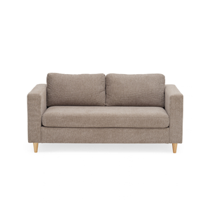 Hildur - 2-zitsbank in de kleur zand L: 160 x D: 84 x H: 78 cm
