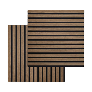 Akoestisch paneel in gerookt eikenfineer 520x520x18 mm