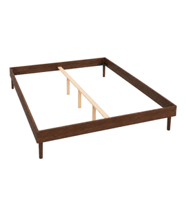 Alexander bedframe, gerookt eiken, 180x200 cm