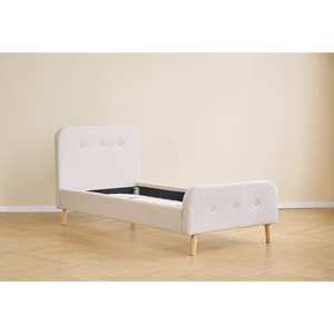 Christian bedframe in beige 90x200 cm