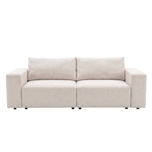 Noelle Slaapbank in beige textiel