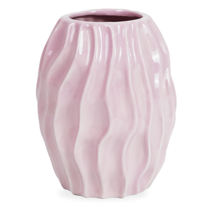 Betty keramische vaas lichtroze 15,4 cm