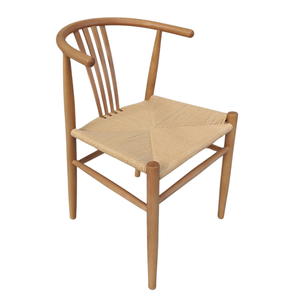 Naomi eetkamerstoel in beukenhout met gevlochten zitting