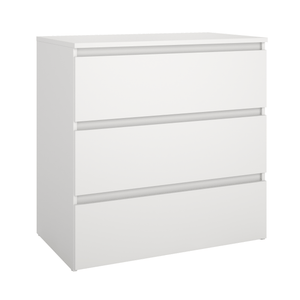 Maise commode 70x70x41 cm met 3 laden in wit
