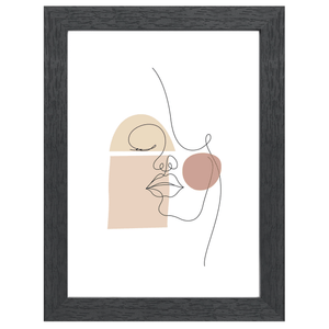 Paloma fotolijst 13x18 cm zwart