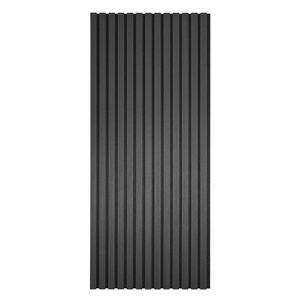 Akoestisch paneel in zwart eikenfineer 1200x520x18 mm (Prijs per stuk bij aankoop van 2)