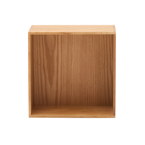 Rumi wandplank 33x20x33 cm in eikenhout incl. muurbeugel