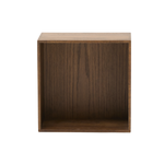 Rumi wandplank 33x20x33 cm gerookt eiken incl. muurbeugel