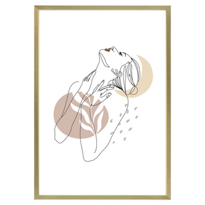 Ibi fotolijst 21x30 cm in goud