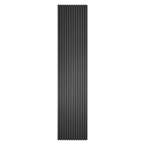 Akoestisch paneel in zwart eikenfineer 2400x520x18 mm (Prijs per stuk bij aankoop van 2)