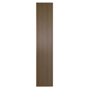 Akoestisch paneel in gerookt eikenfineer 2600x520x18 mm (Prijs per stuk bij aankoop van 2)