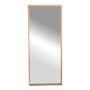 Elvira spiegel 120x50 cm met houten lijst in eikenhout