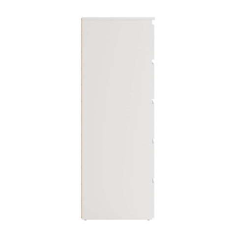 Maise ladekast H:114 x B:65 x D:41 cm met 5 laden in wit