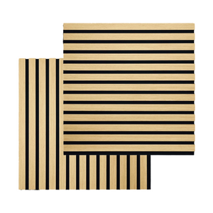 Akoestisch paneel in eiken fineer 520x520x18 mm (Prijs per stuk bij aankoop van 2)