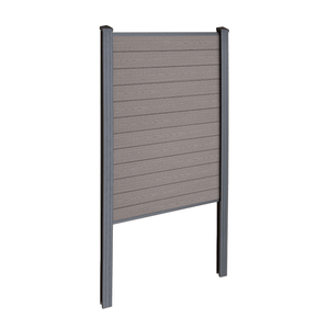 Finley modulaire composiet schutting startmodule - H: 180 x L: 95 cm - Bruin