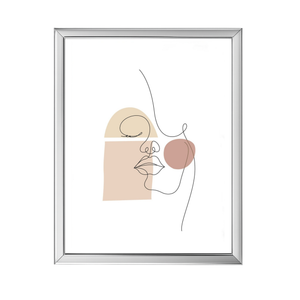 Malina fotolijst PVC glanzend Zilver 13x18 cm