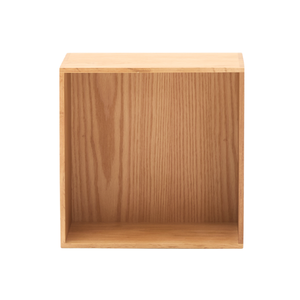Rumi wandplank 33x20x33 cm in eikenhout incl. muurbeugel