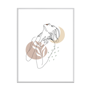 Malina fotolijst PVC glanzend Zilver 21x30 cm