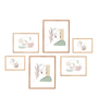 Paloma houten lijstenset, 6 stuks