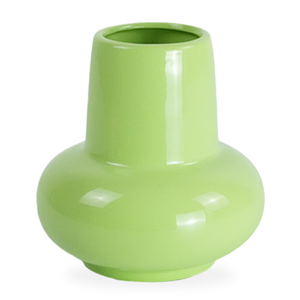 Birka keramische vaas groen 15 cm