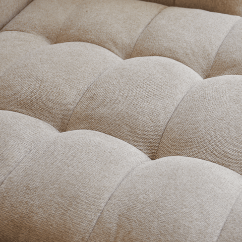 Poppy chaise longue bubble bank zand - links