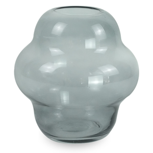 Gina glazen vaas gerookt 20 cm