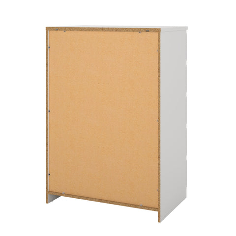 Naia ladekast 5 lades wit H: 111,3 x B: 77 x D: 50 cm