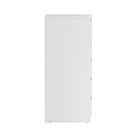 Naia ladekast 5 lades wit H: 111,3 x B: 77 x D: 50 cm