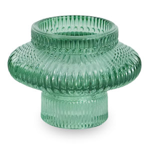 Nala glazen theelichthouder groen 6 cm