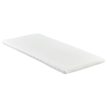 Henry witte topmatras van PU-schuim 90x200x4 cm