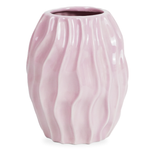 Betty keramische vaas lichtroze 15,4 cm
