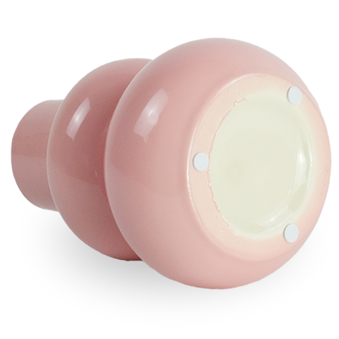 Bliss keramische vaas roze 19,5 cm
