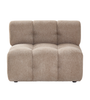 Lilie middenmodule in zandkleur  - L: 95 x D: 95 x H: 64 cm