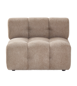 Lilie middenmodule in zandkleur  - L: 95 x D: 95 x H: 64 cm