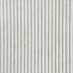 Marco - Off white fluwelen stofstaal