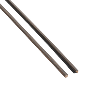 Afwerklijsten voor akoestische panelen in gerookt eikenfineer 3000x45x18 mm - Rechts & links (2 st.)