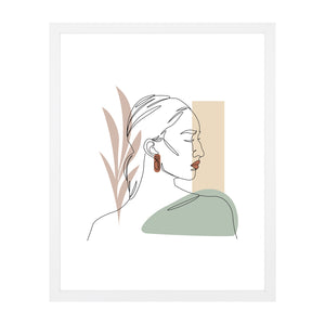 Lea - fotolijst 40x50 cm wit