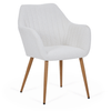 Witte bouclé