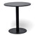 Chloe zwarte Cafétafel Ø70 cm