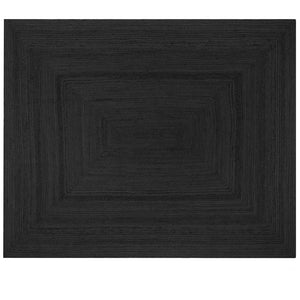Alex Tapijt - Zwarte jute 180x120