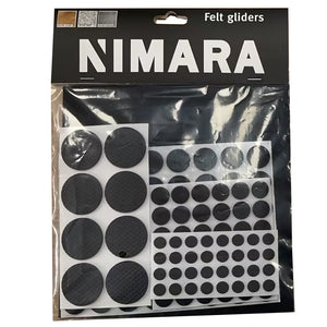 Filtpads/meubelpads voor vloerbescherming (125 stuks/pak)
