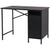 Marton bureau met kast - Zwart